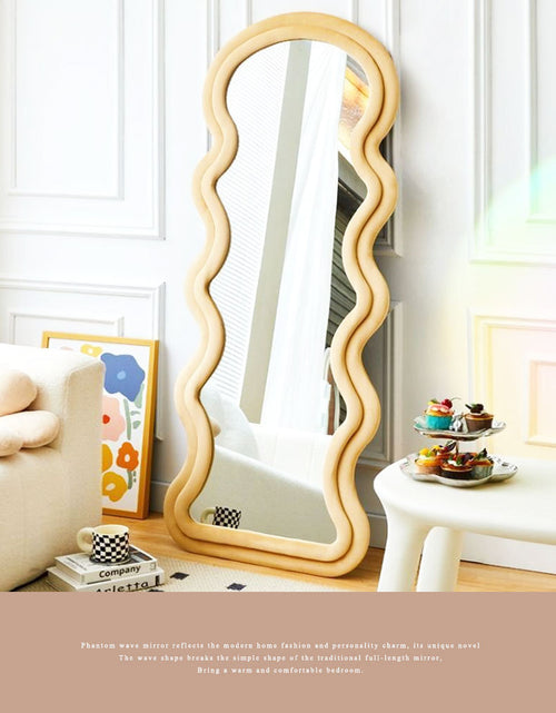 Wavy Velvet Mirror