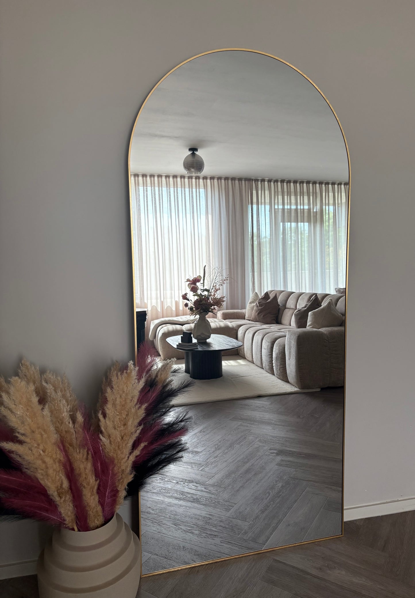 Grand Gold Mirror